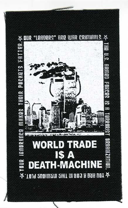 Leftover Crack / Death Machine Cloth パッチ - PUNK MART