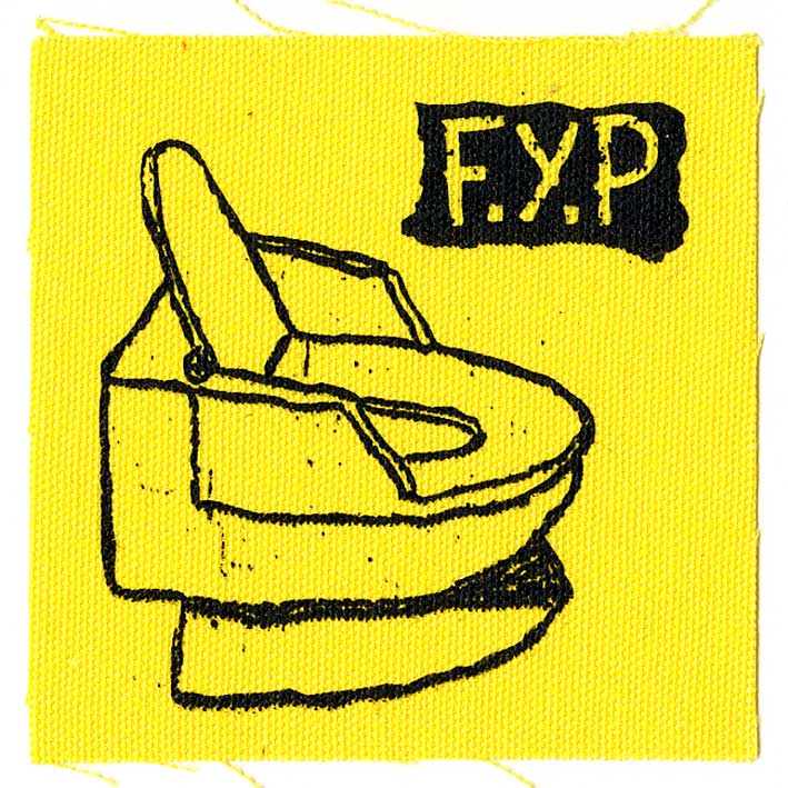 画像1: F.Y.P / Toilet Cloth パッチ (1)