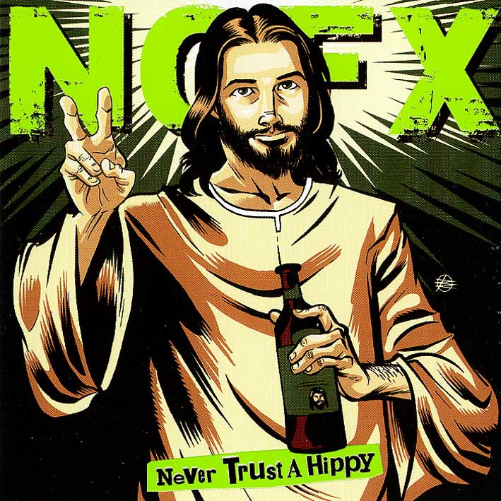 画像1: NOFX / Never Trust A Hippie [EP, CD] (1)